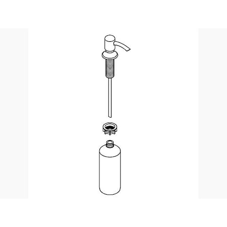 Kohler Soap Dispenser Kit 1222881-VS